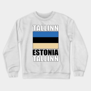 Flag of Estonia Crewneck Sweatshirt